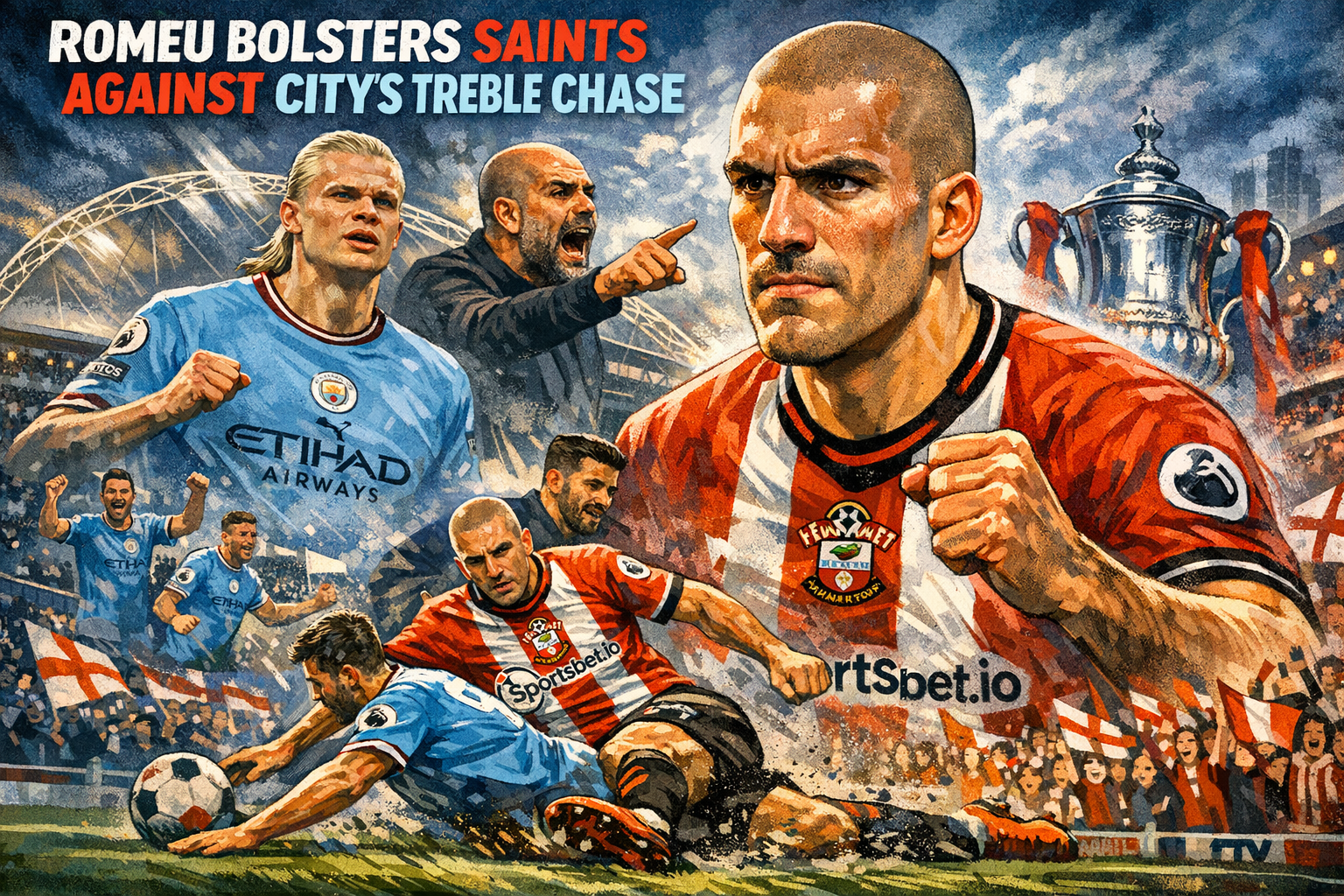 Oriol Romeu Bolsters Southampton's Resolve Against Manchester City's Treble Pursuit